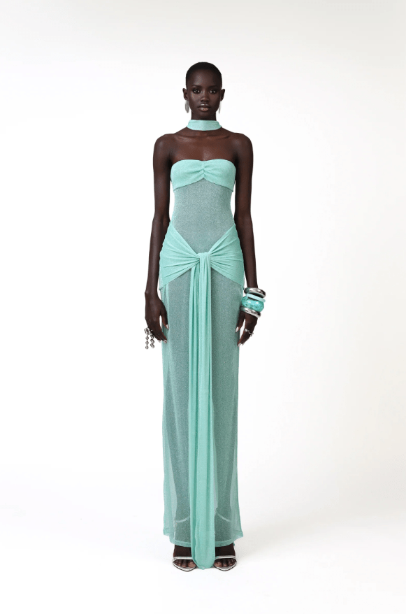 Khanum's Kesca Maxi Gown - Mint photo 2