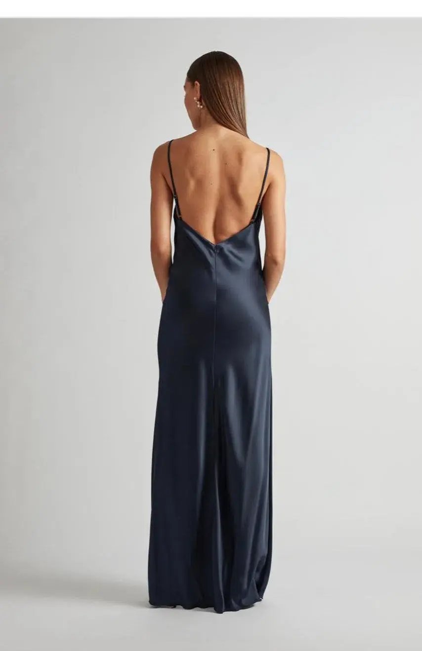 Camilla and Marc Aubrey Slip Dress Navy Size 0 photo 2