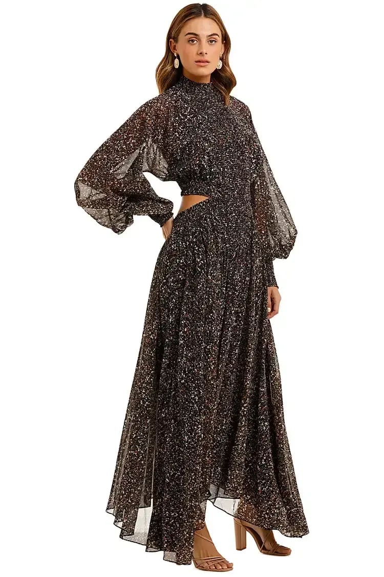 Camilla and Marc Cirro Midi Dress Print Size 8 photo 2