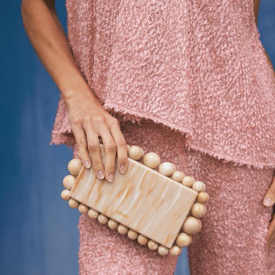 Cult Gaia Eos Clutch | Butterscotch photo 3