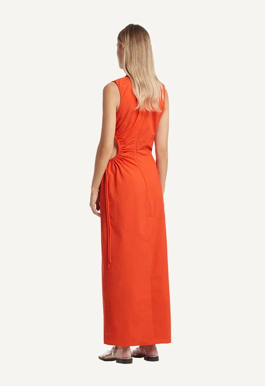 Sir The Label Anja Cut Out Dress Mandarin Size 8 photo 2
