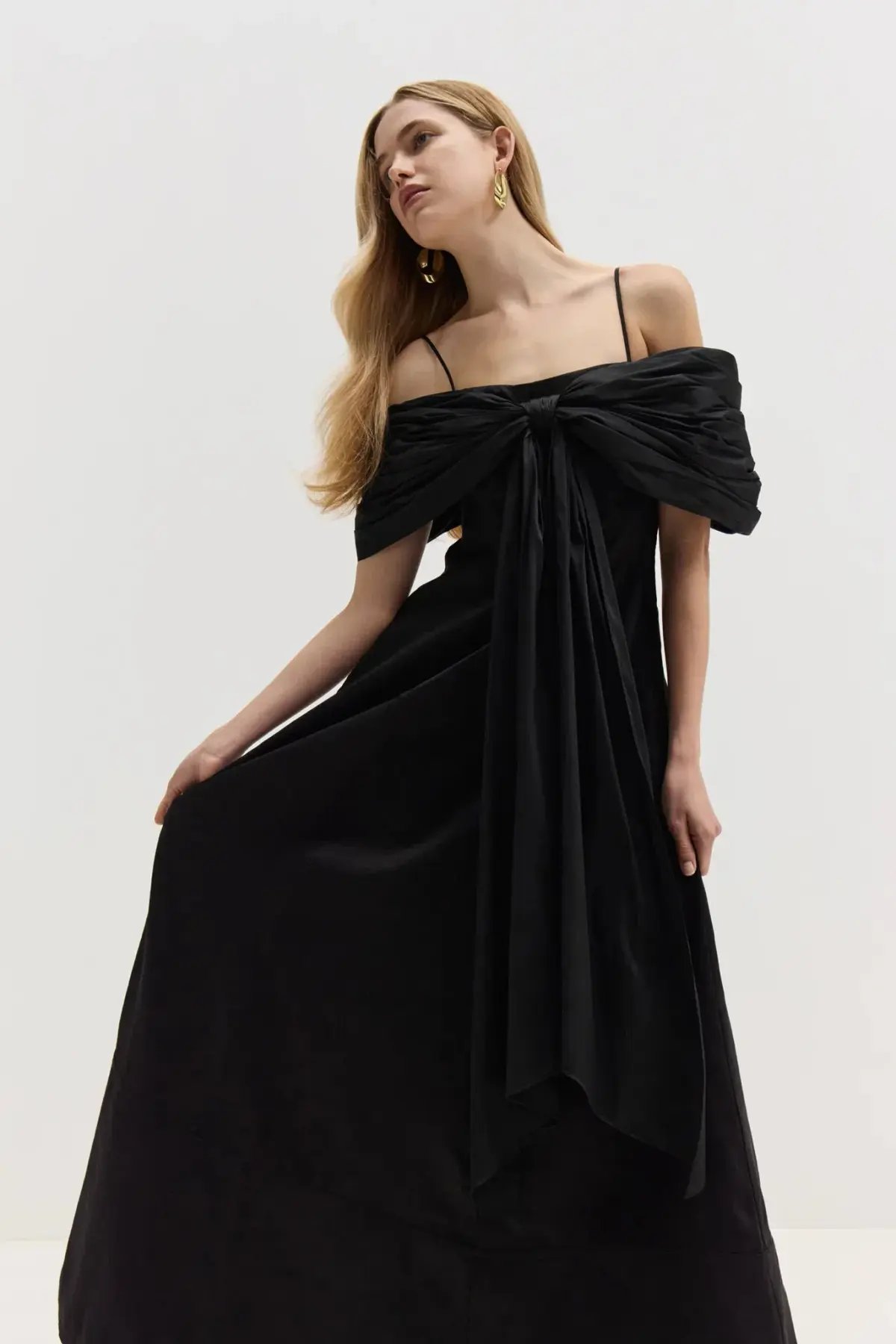 Aje Scarlett Gown Black Size 8 photo 2