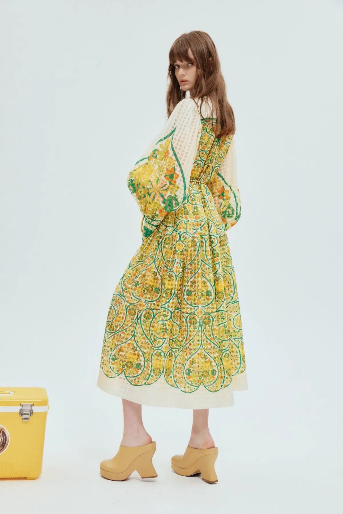 Alemais Rhonda Shirtdress Multi Floral Size 14 photo 4