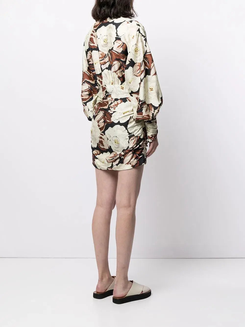 Sir The Label Vivienne Shirt Dress Mini Floral Print | AU 10 photo 3