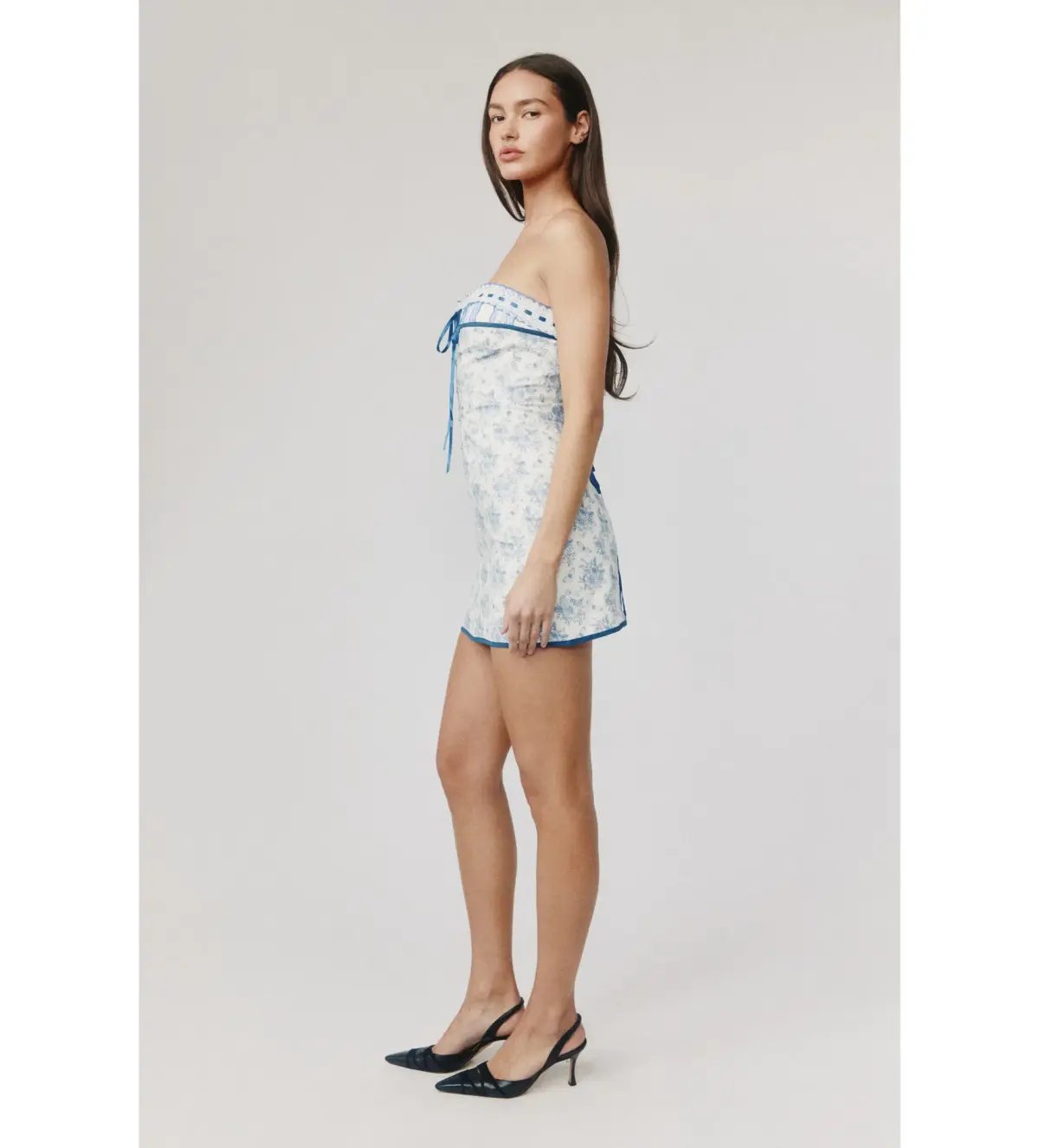 With Jean Sabrin Mini Dress Toile Papillon Size S AU 8 photo 3