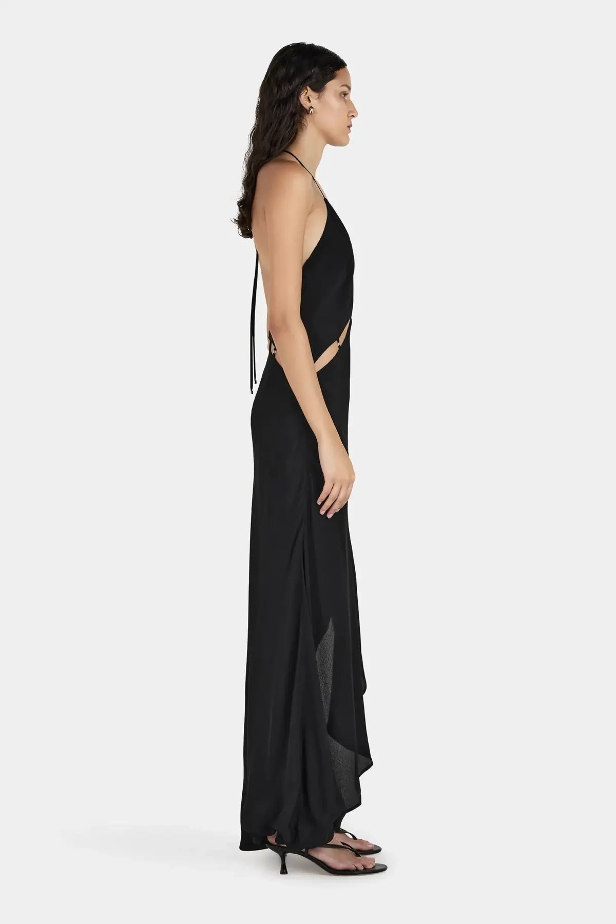 Hansen and Gretel Oscar Dress Black Size 6 photo 2