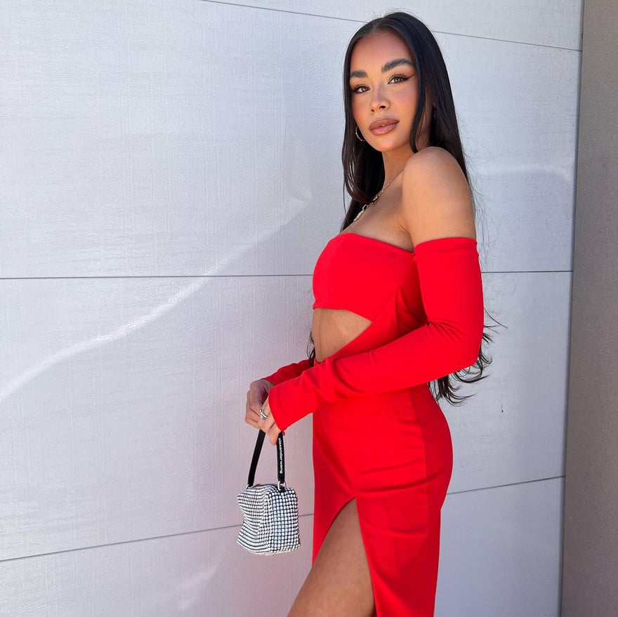 Effie Kats Hall Of Fame Gown Red photo 2