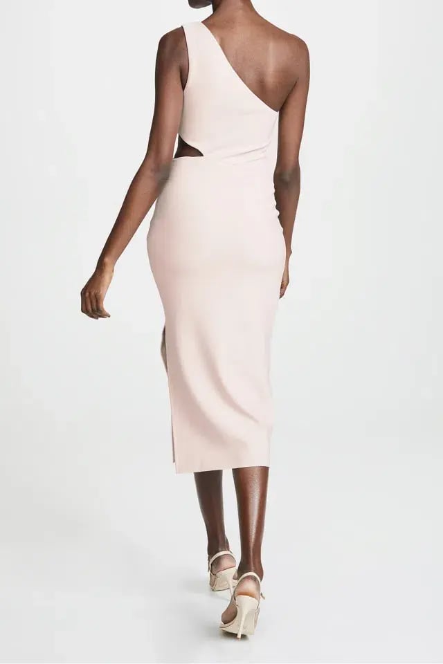 Bec and Bridge Alessandra Assym Dress in Nude Size 8 photo 3