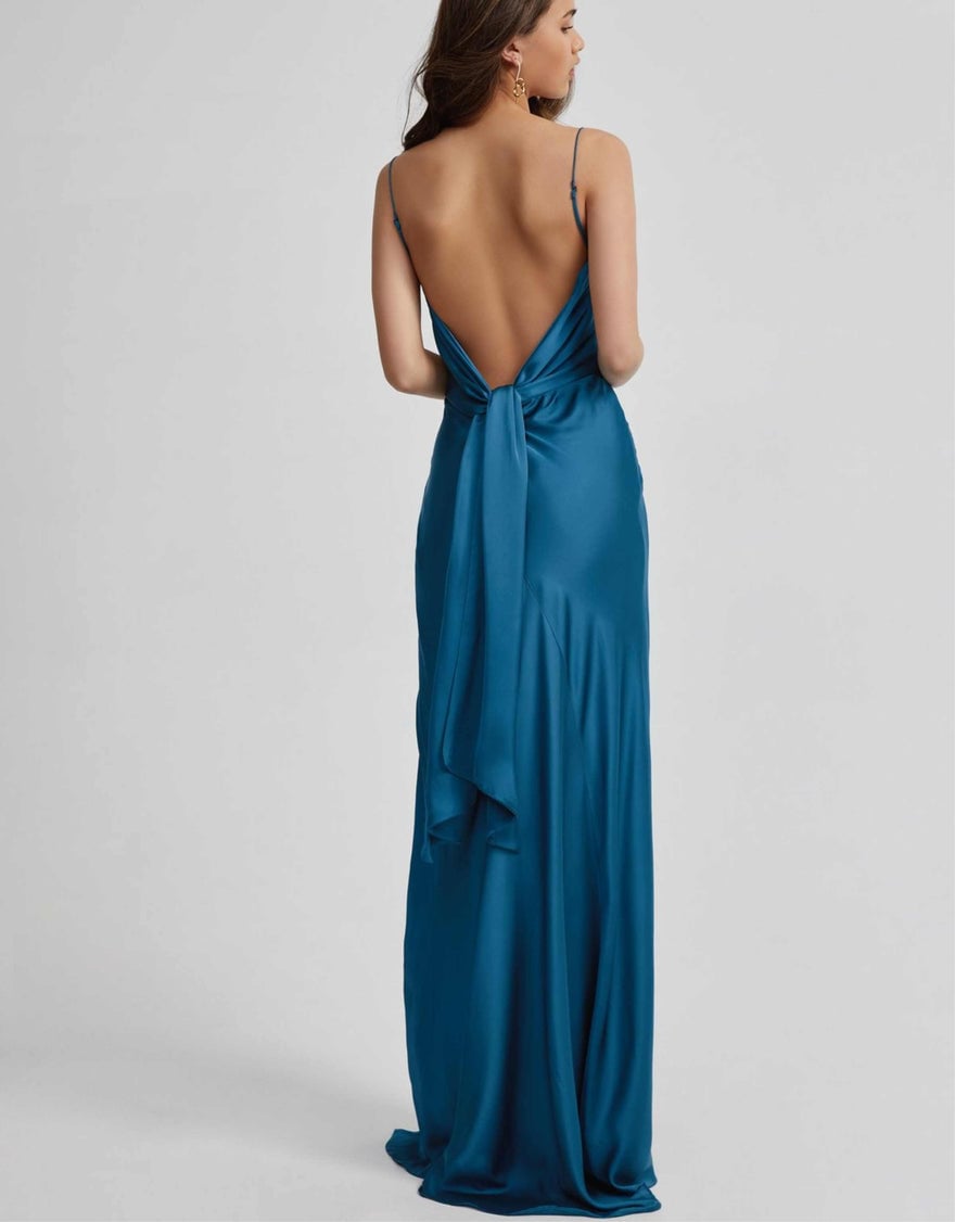 Lexi Romy Dress, Teal photo 2