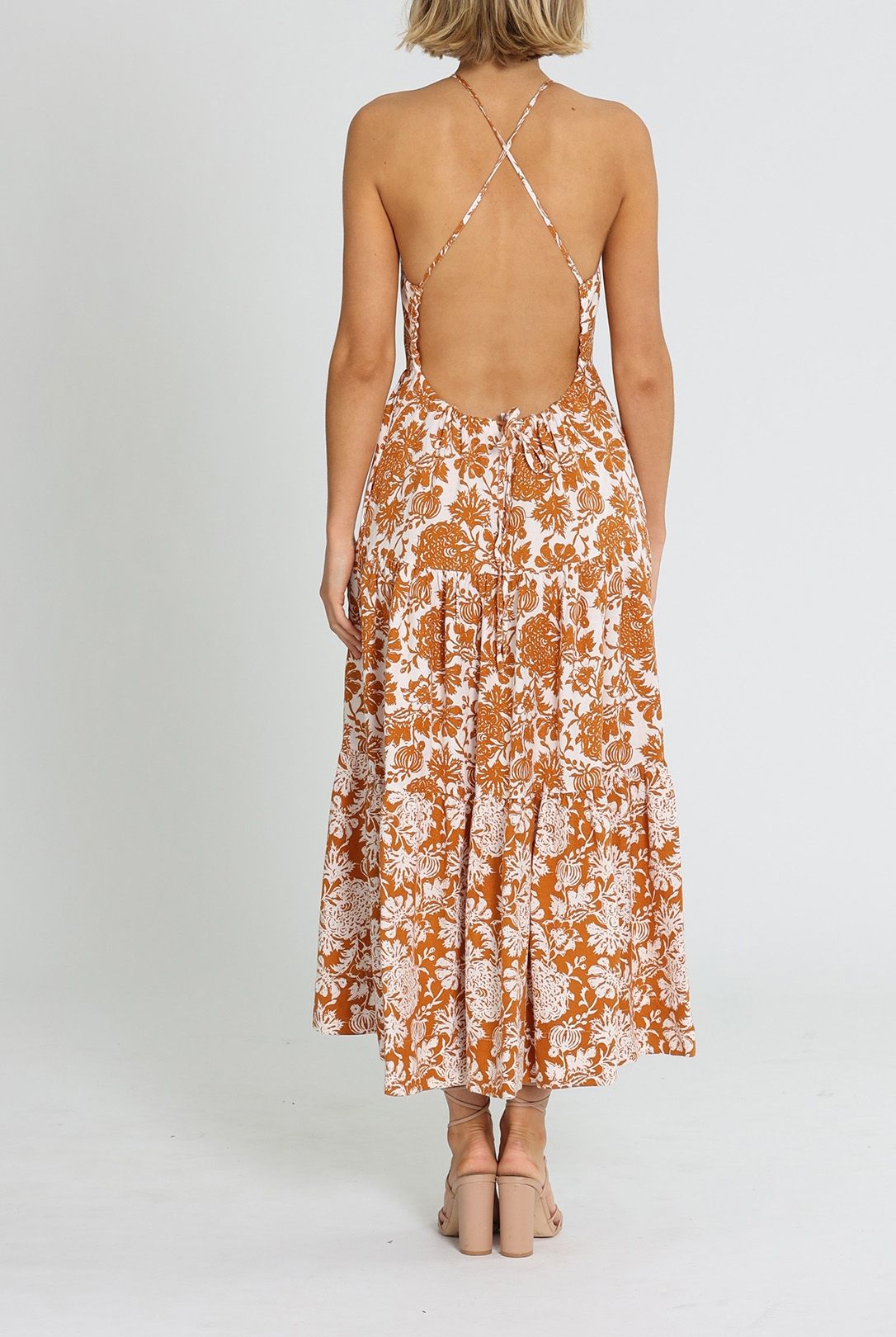 Vitoria Halter Midi Dress photo 3