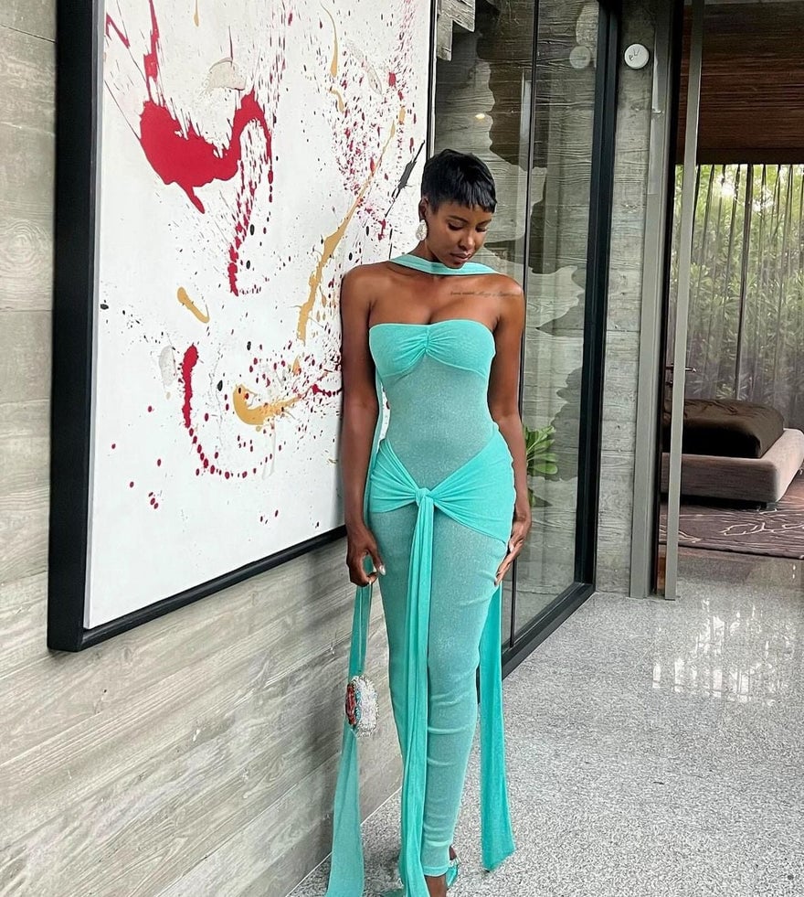 Khanum's Kesca Maxi Gown - Mint photo 4