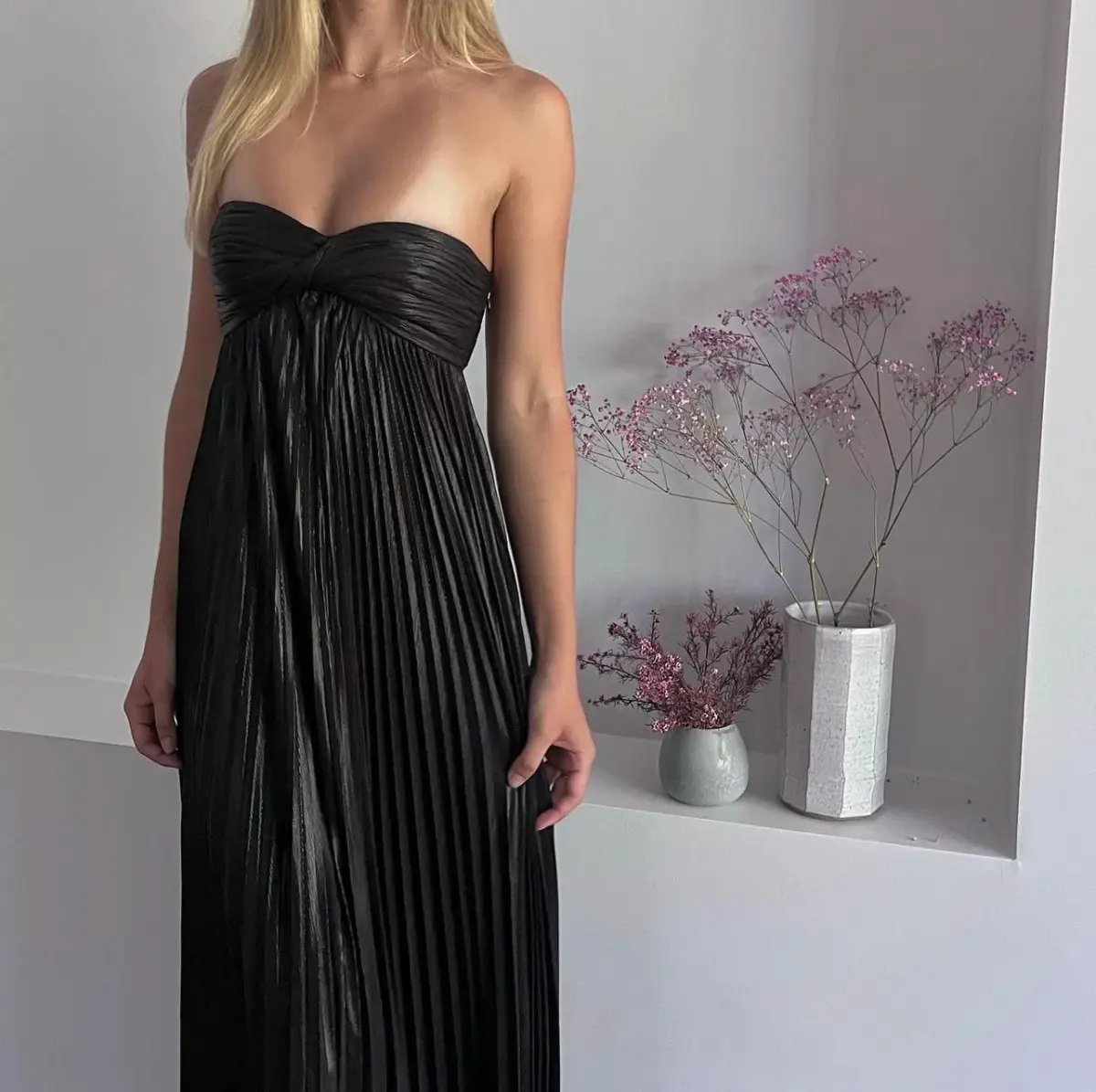 Retrofete Zoa Gown Black Size Small / AU 8 photo 2