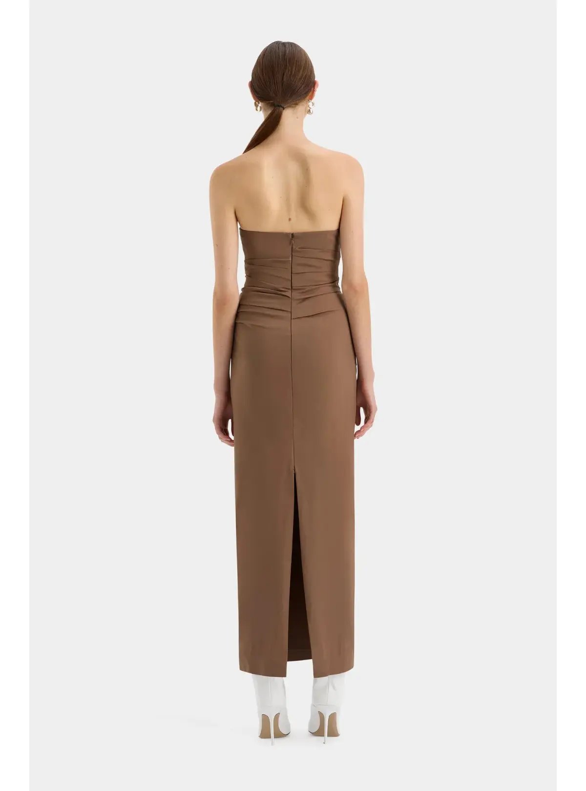 Sir the Label Alba Gown in Mocha Size AU 8 photo 3