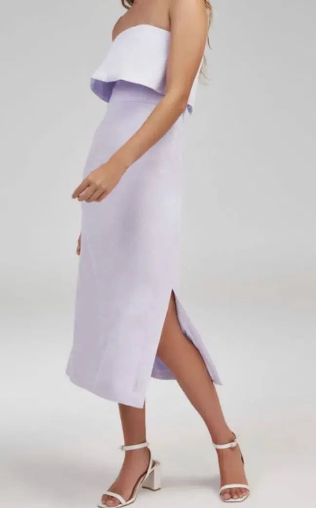 C/MEO Love Like This Dress Lilac Size M photo 3