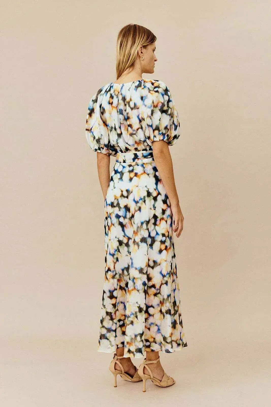 Ginger and Smart Lumiere Wrap Dress Lumiere Multi Print Size 8 photo 2
