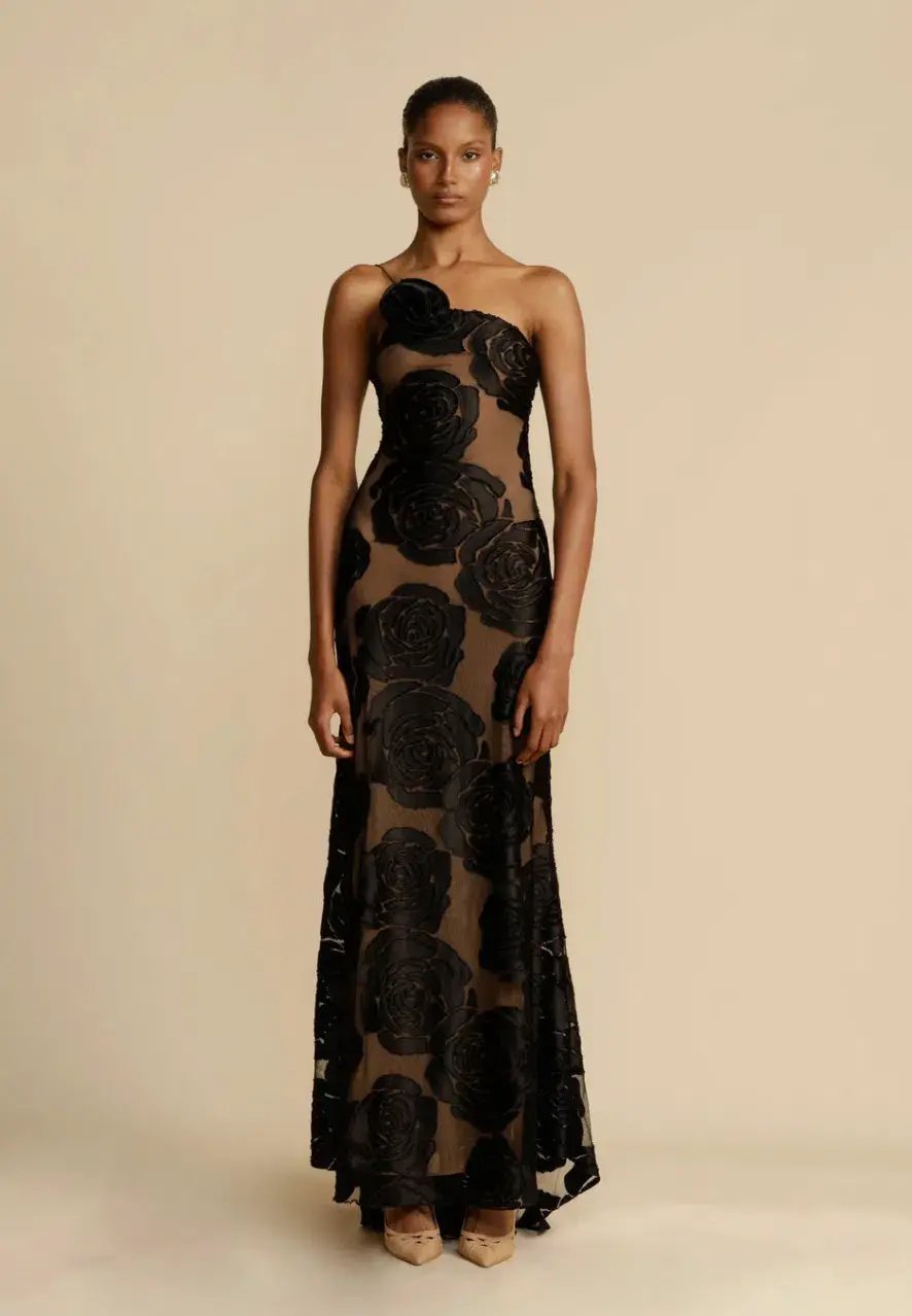 Arcina Ori Marcella Dress Black Size 8/ Small photo 3
