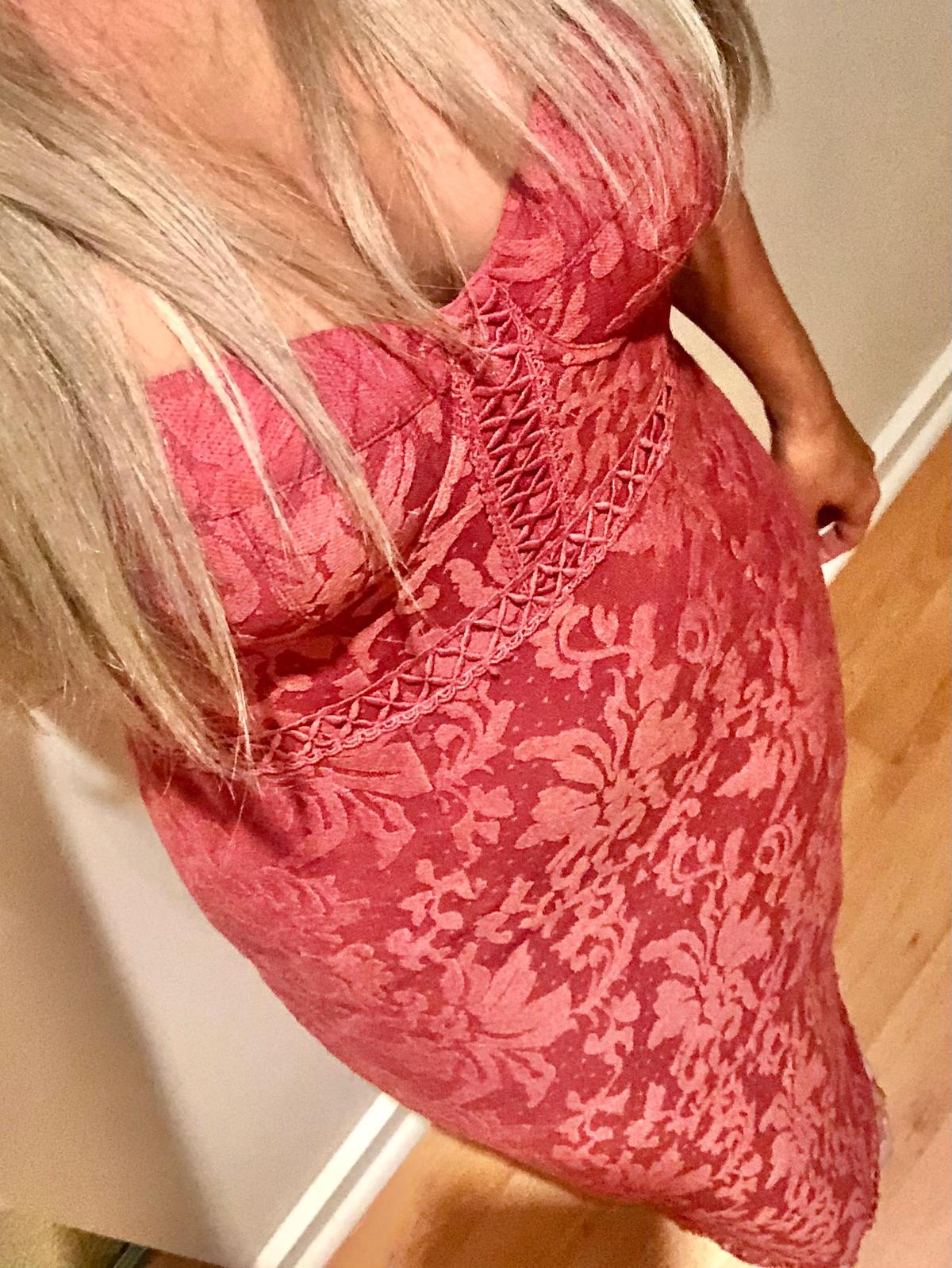 Elle Zeitoune Hope Dress Rose Size 10 photo 3