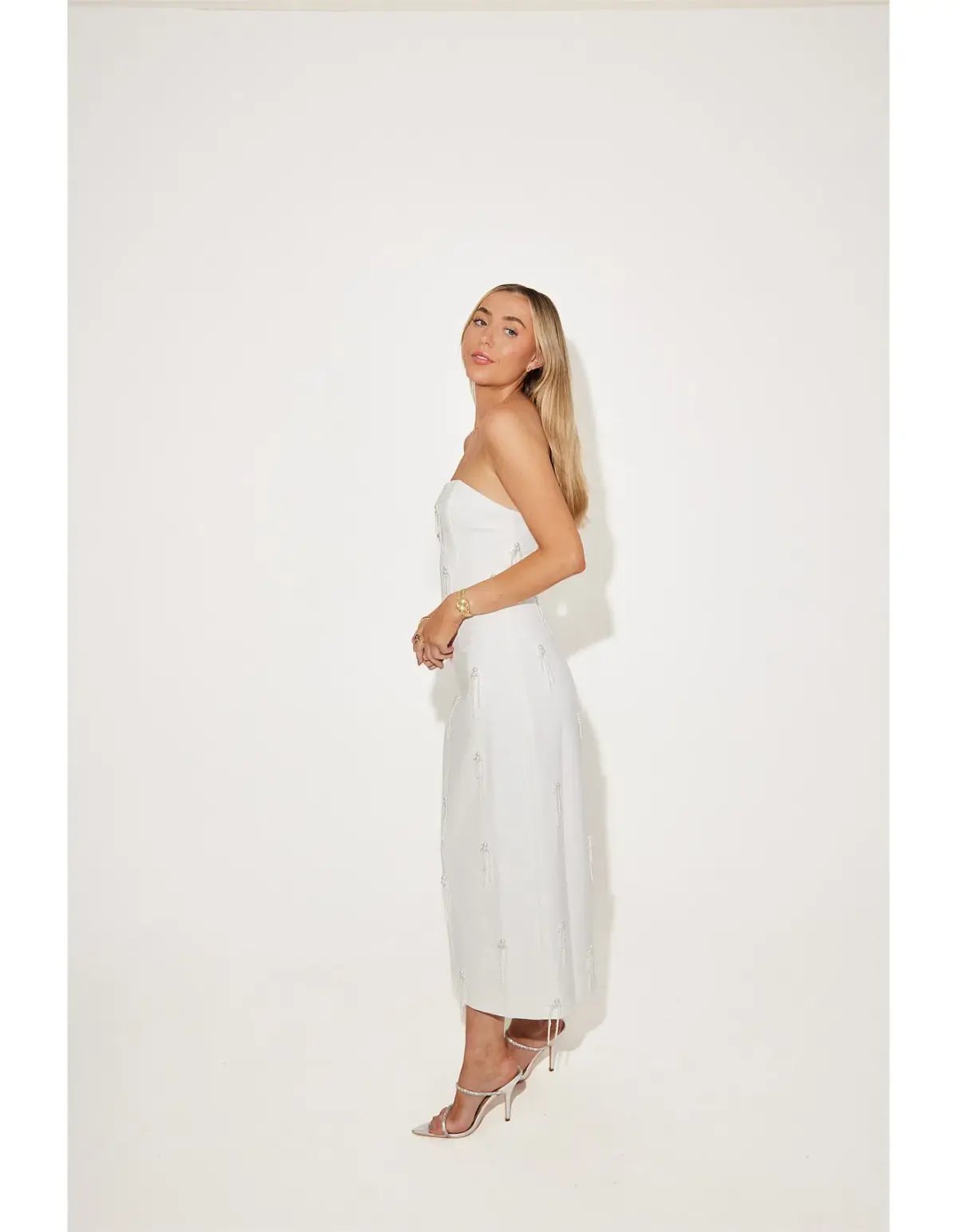 Odd Muse Embelished Midi Dress photo 4