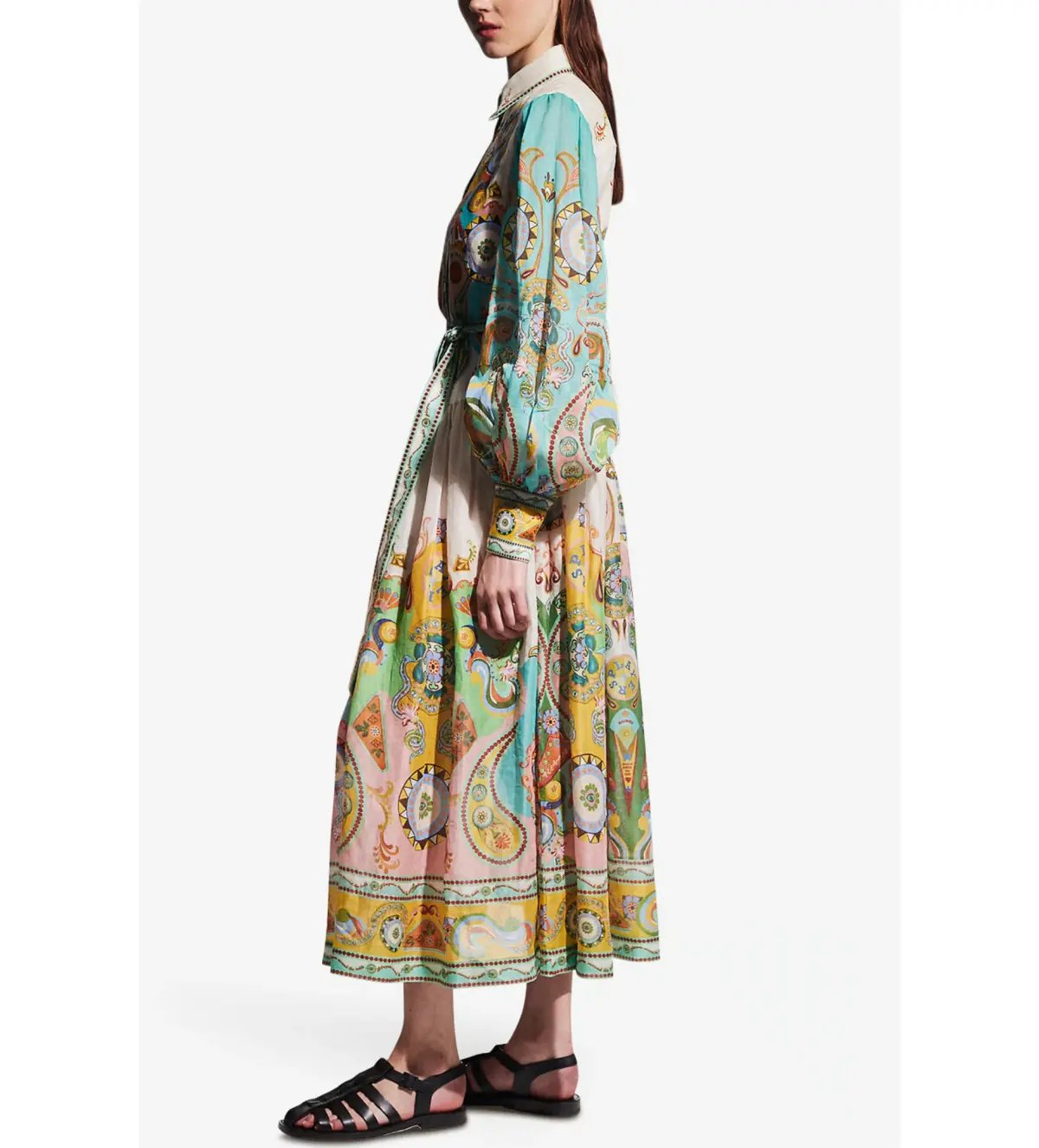 Alemais Pinball Shirtdress in Multi Size 2 / AU 6 photo 2