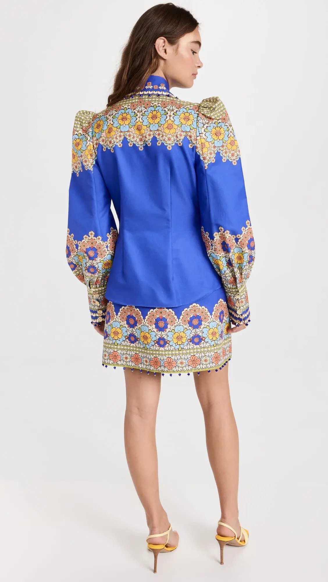 Zimmermann Cosmic Zodiac Body Shirt and Sagittarius Mini Skirt Set Sagittarius Zodiac Print Size 1 / Au 10 photo 4