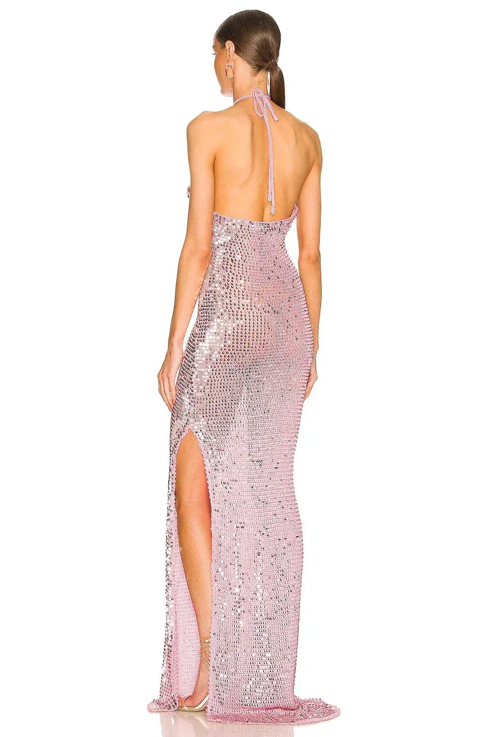 Retrofete Isabel Dress Light Pink Size M/L / Au 10-12 photo 2