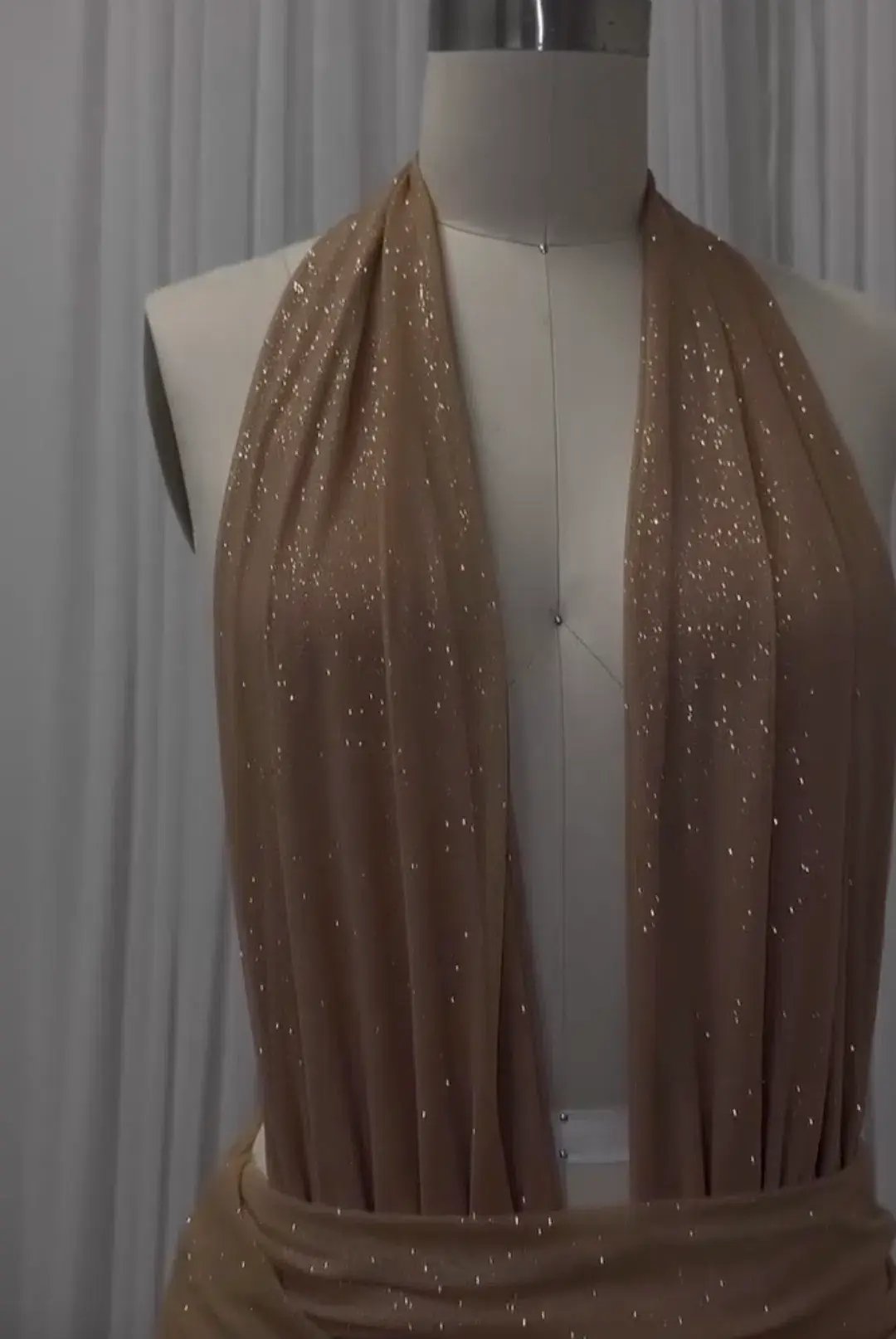 𝗗𝗭̌𝗢 Belle Bodysuit and Skirt Set Gold Size 8 photo 4