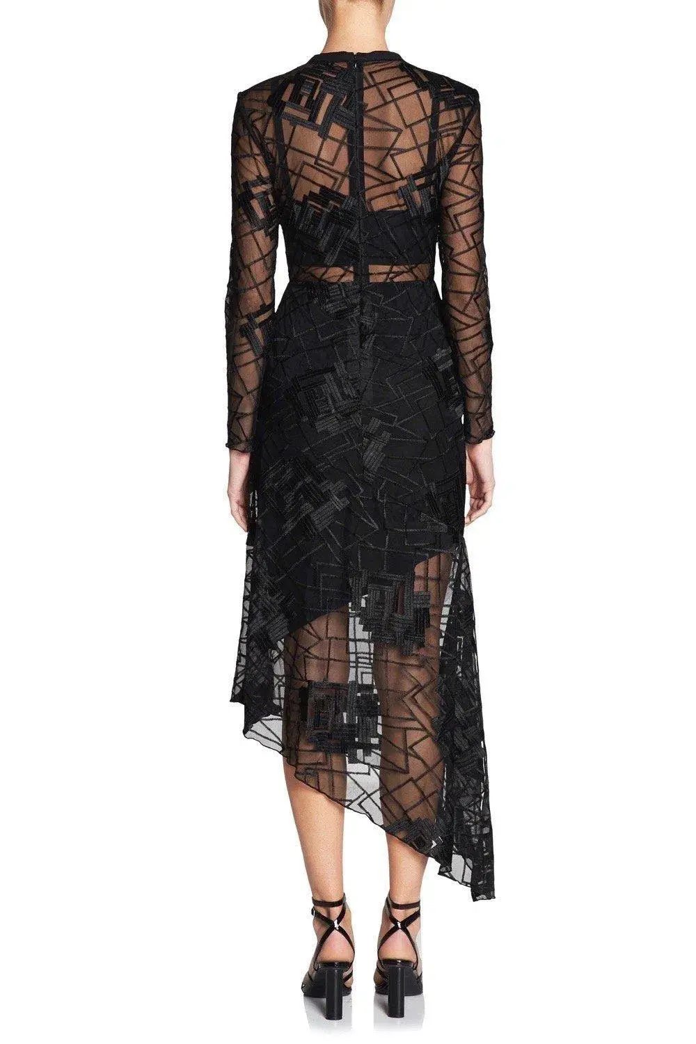 Manning Cartell Smoke and Mirrors Dress Black Size 8 photo 2