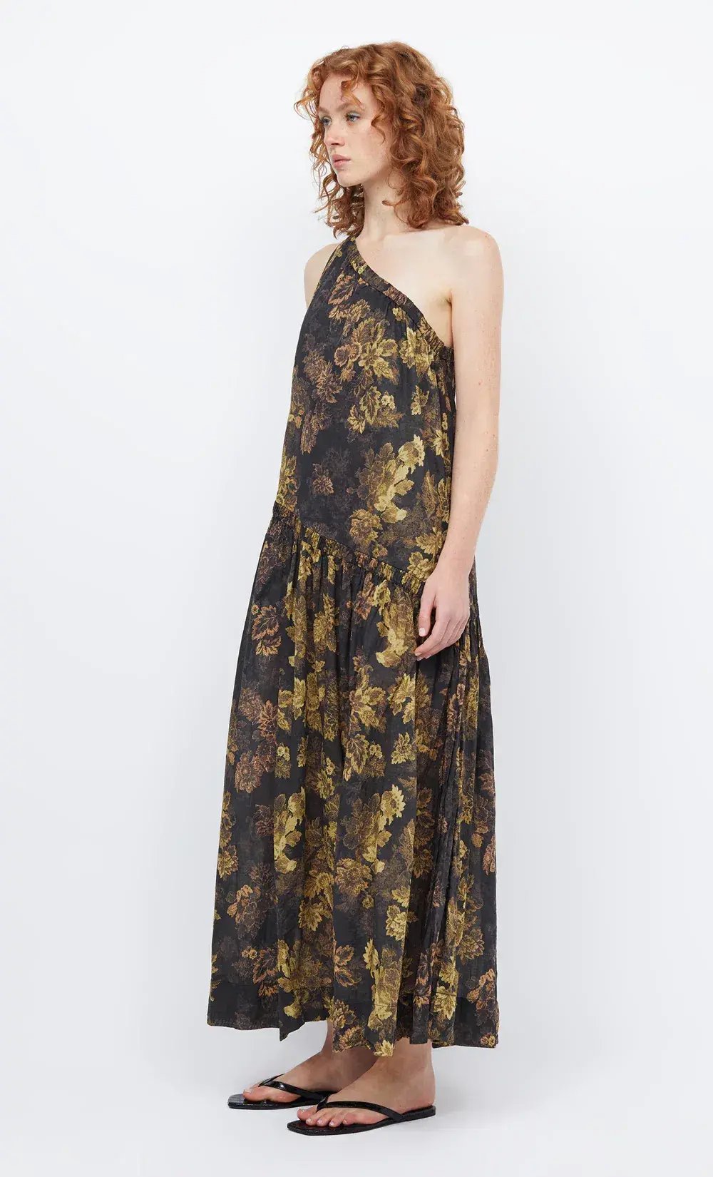 Bec & Bridge Palmer Asym Maxi Dress Jasper Floral Size 8 photo 4