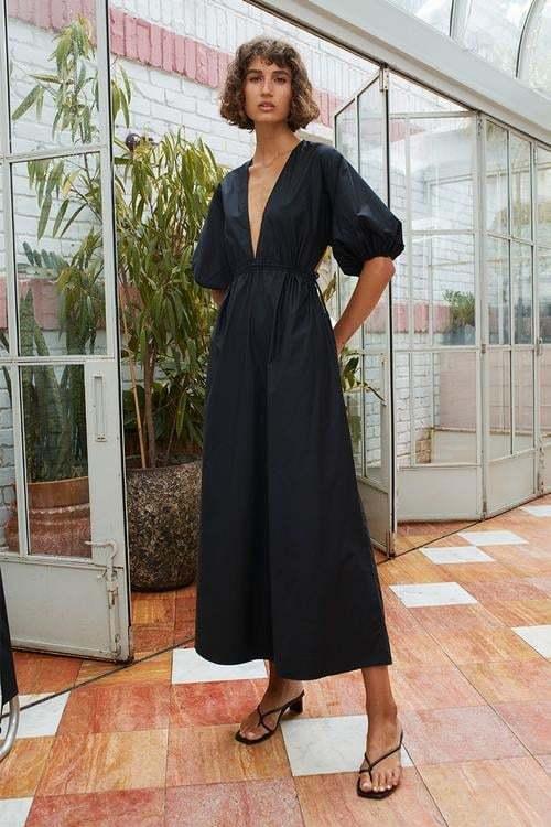 Suboo Rosanna Backless Dress Black Size 8 photo 2
