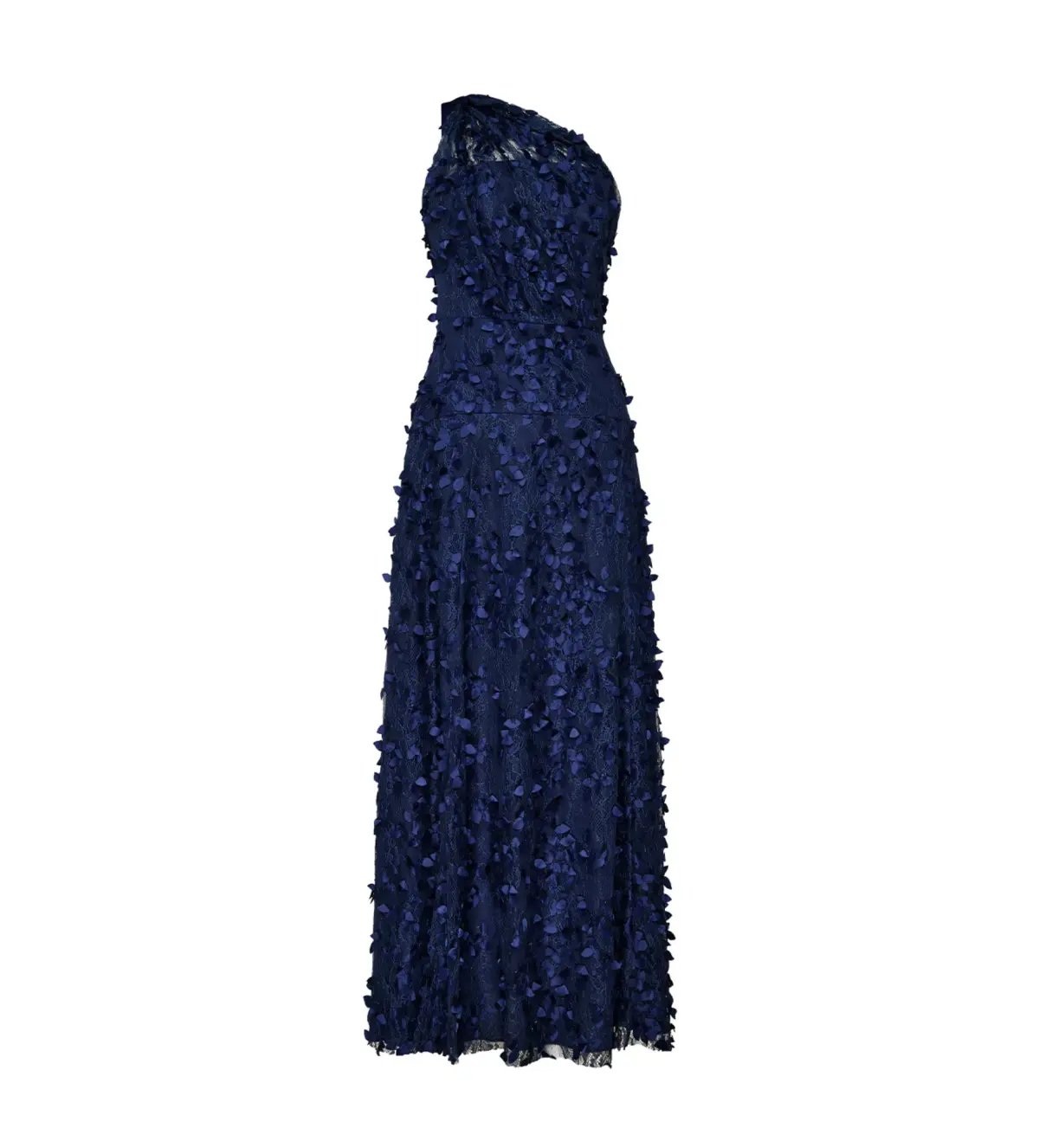 Manning Cartell Enchantment One Shoulder Dress in Royal Blue Size 12 photo 5