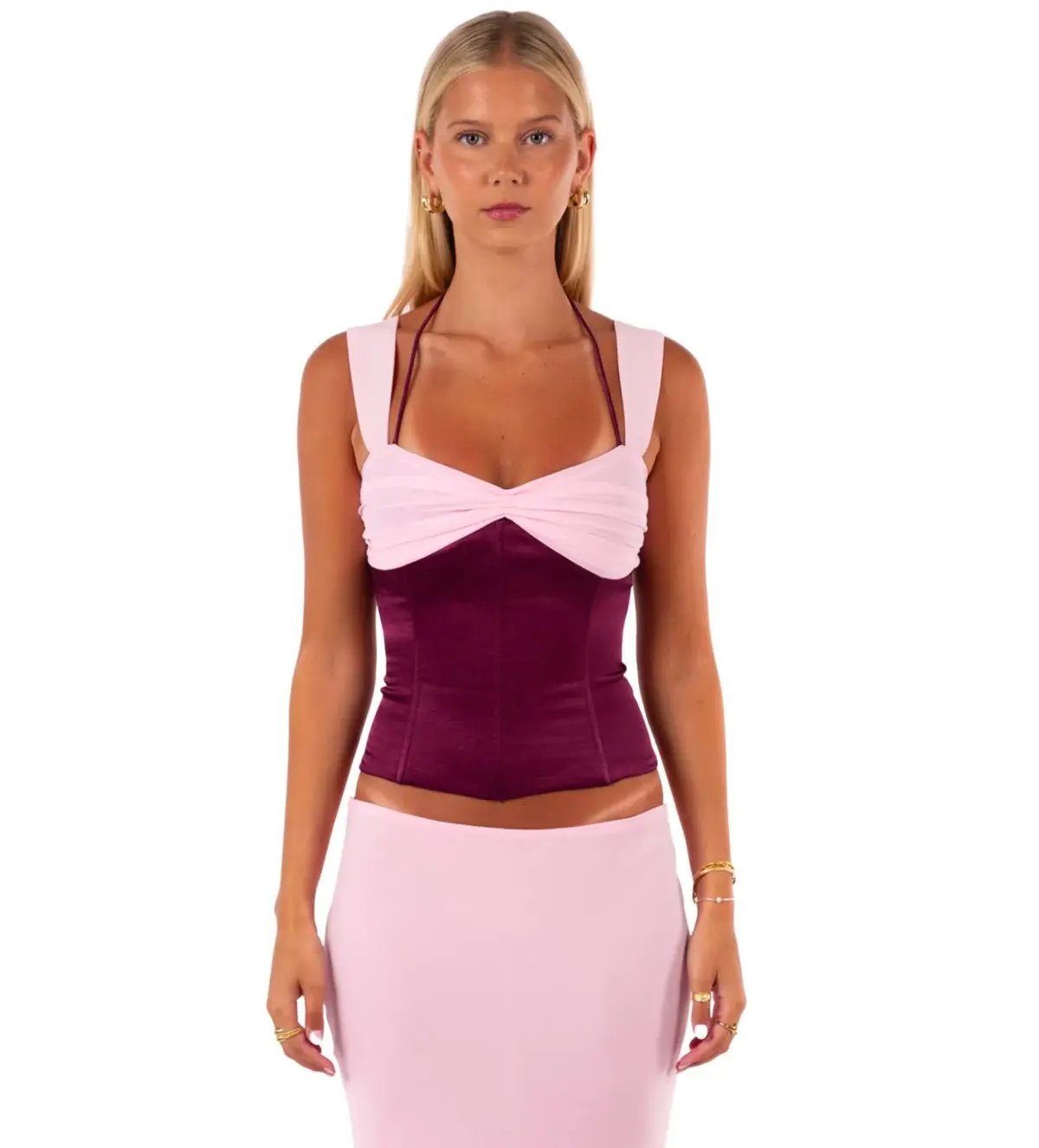 I am Delilah Scarlett Set Berry Size AU 8 + AU 6 Skirt photo 2