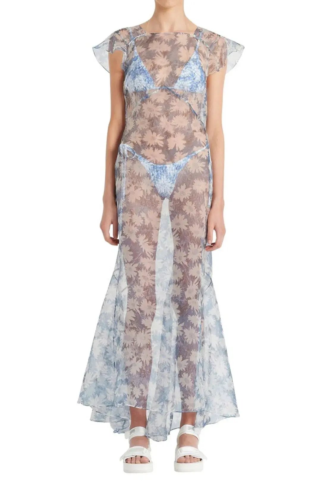 Sir the Label Anais Silk Dress Floral Size 1 / AU 8 photo 3