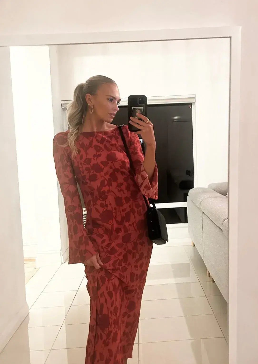 Realisation Par The Gia Maxi Dress Havana Print Size XS /6 photo 5