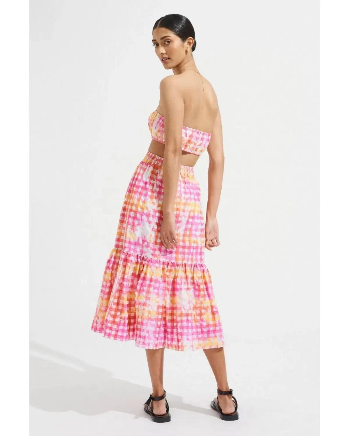 Steele Malibu Sans Set in Hypno Gingham Size AU 10 photo 4
