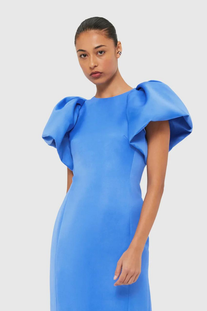 Leo Lin Lucinda Maxi Dress - Steel Blue photo 3