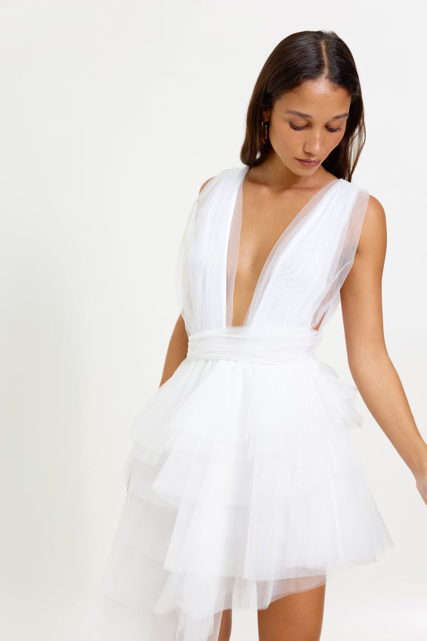 Lexi Lola Dress - White photo 5