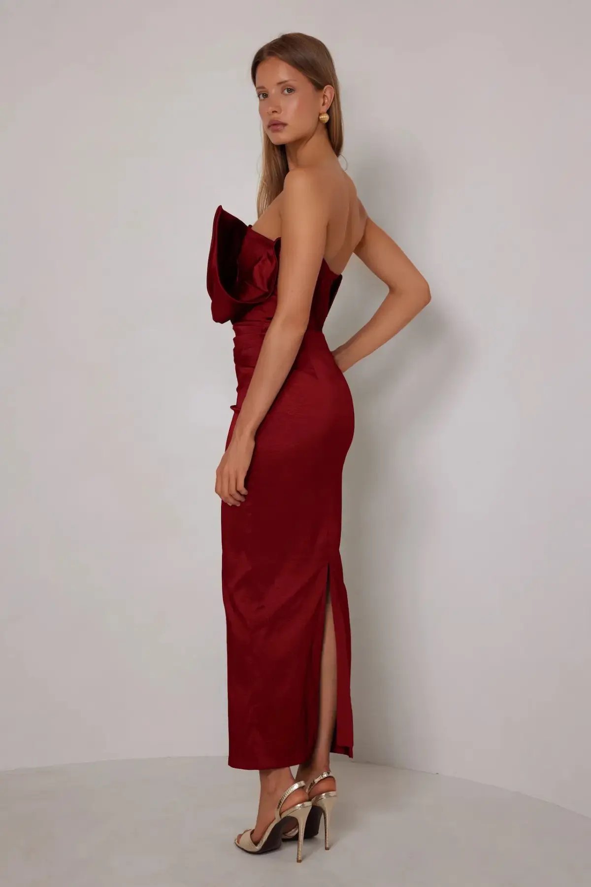 Elle Zeitoune Miles Maxi Wine Size 14 photo 2