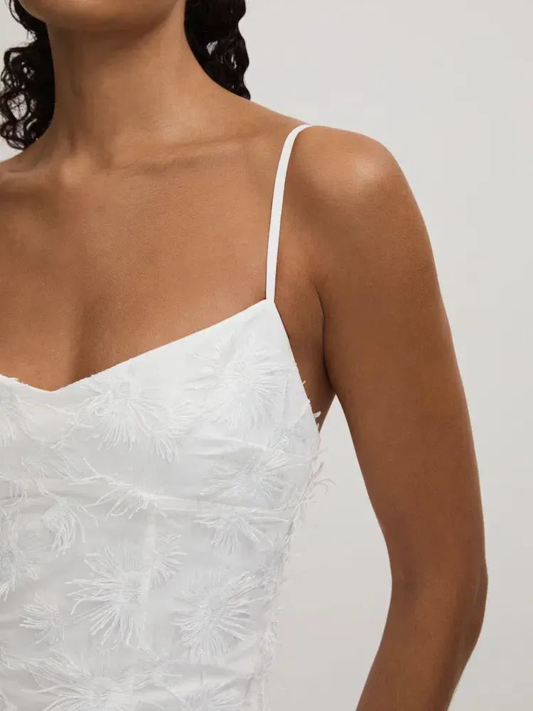 ANNA QUAN Stella Dress in Dandelion White 8 photo 3