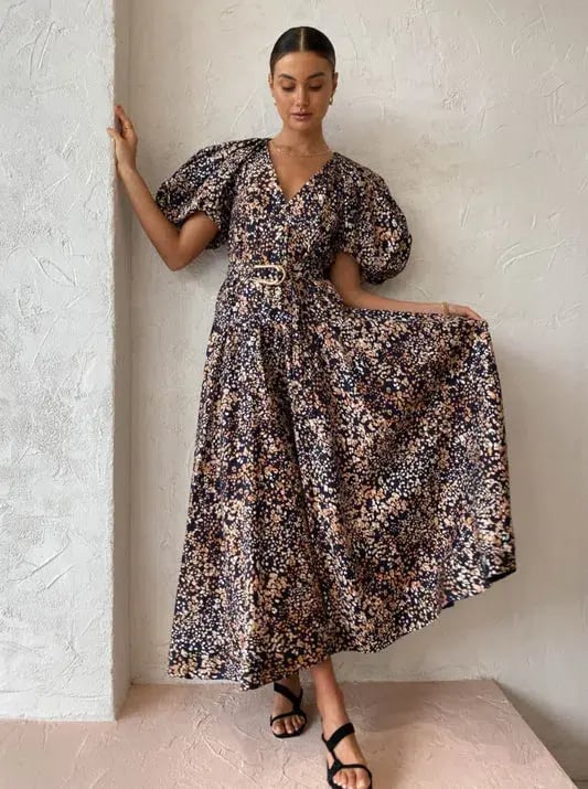 Acler Warner Dress in Wild Dot Print Size 10 photo 3