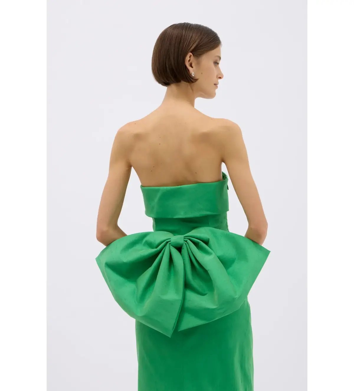 Rachel Gilbert Birdie Dress Midi Green Size AU 12 photo 3