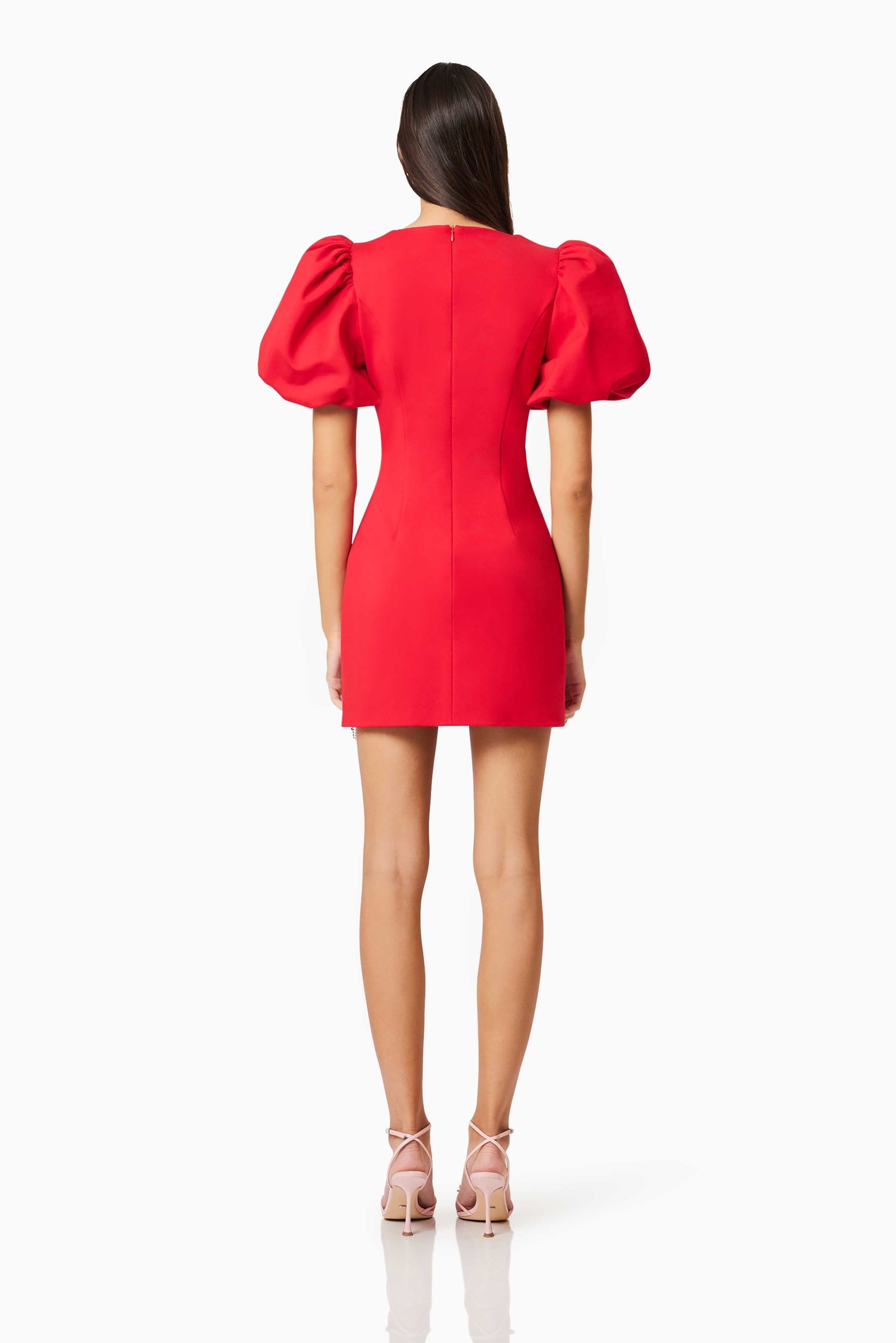 ELLIATT CHERIE MINI DRESS - RED photo 6