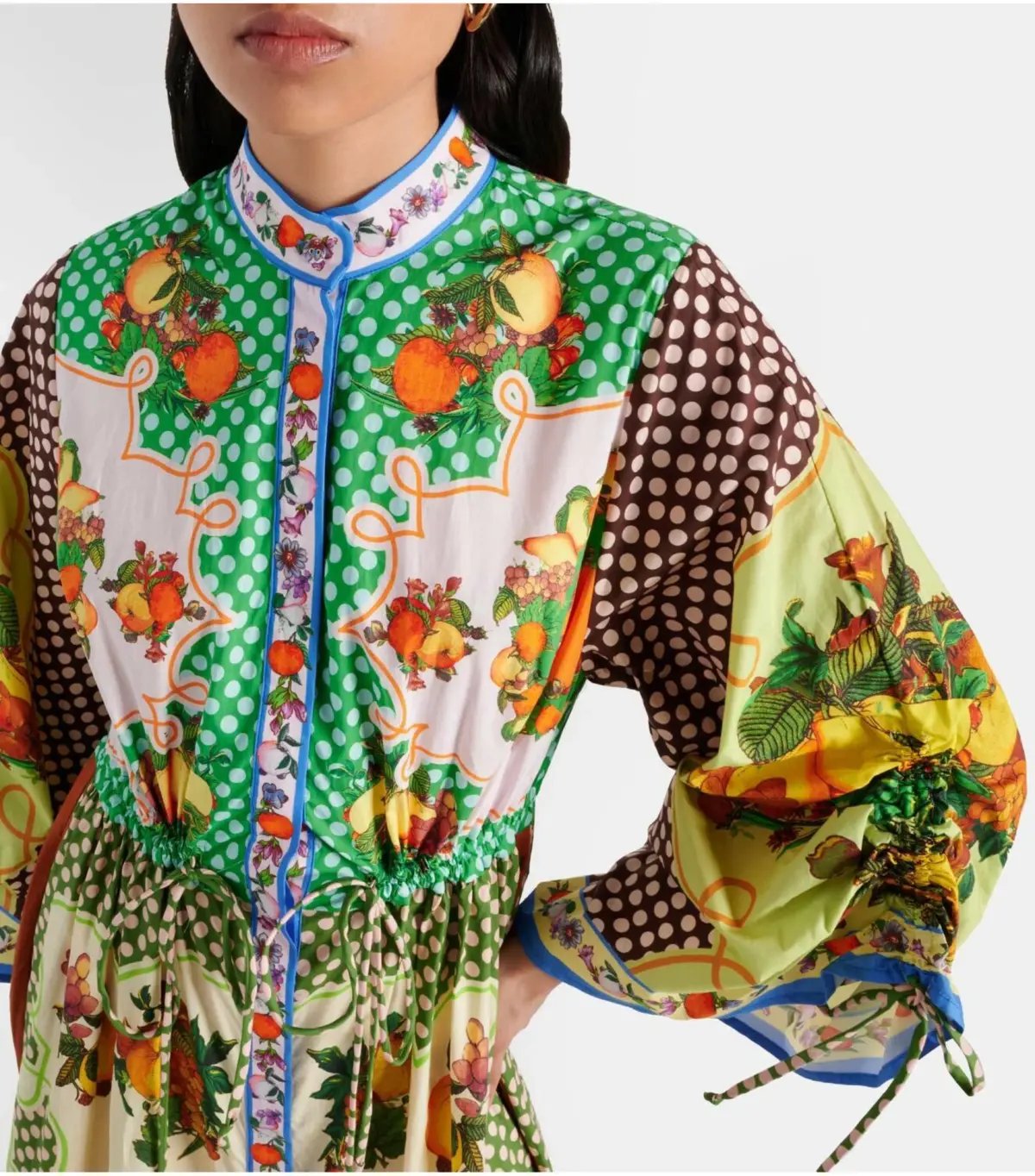 Alemais Lemonis Midi Shirt Dress Multi Size AU 14 photo 3