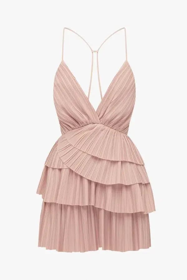 Alice McCall Finesse Dress Nude Size AU 10 photo 2
