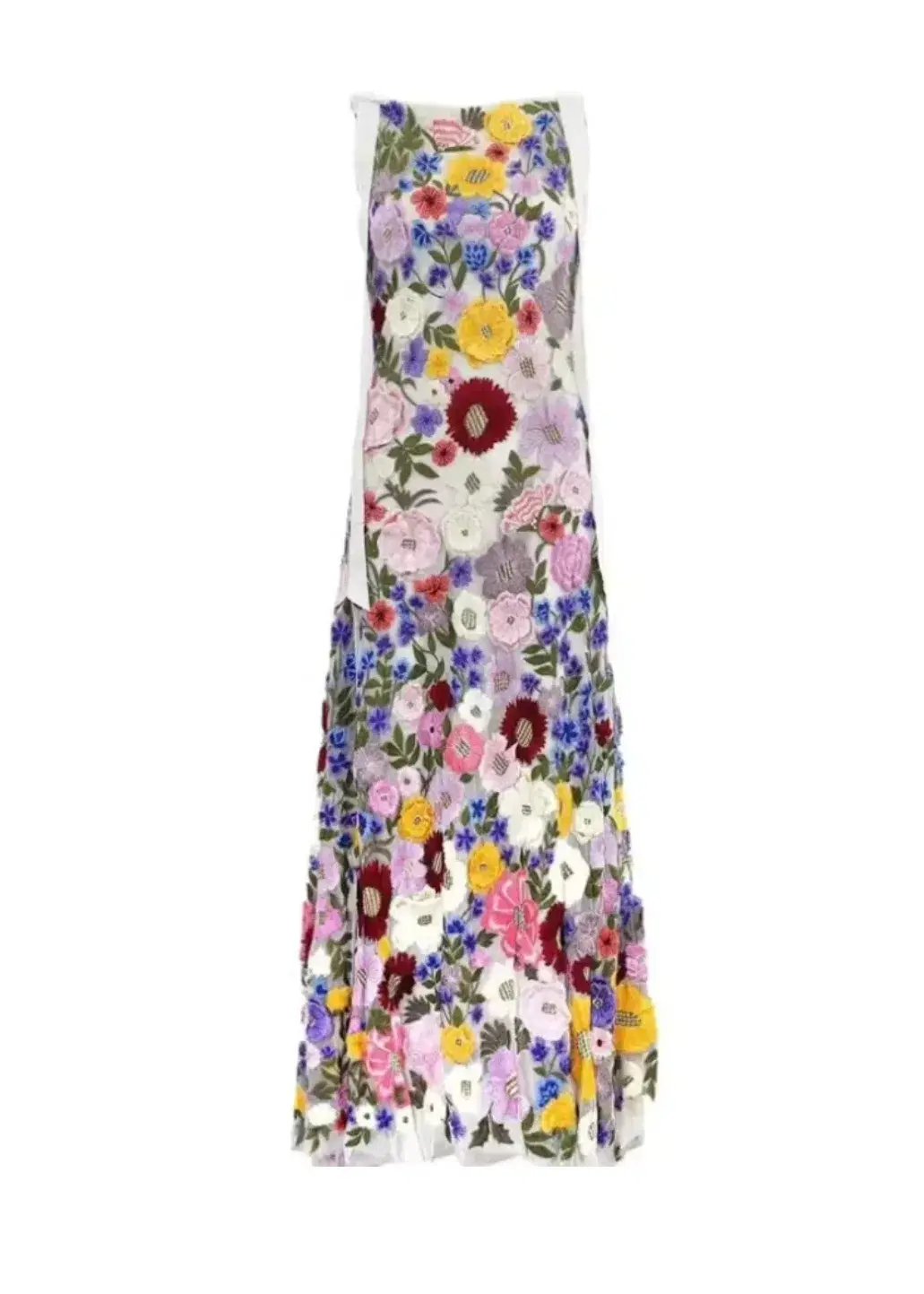 Rachel Gilbert Nya Gown in Multi floral Size 5/ AU 16 photo 3