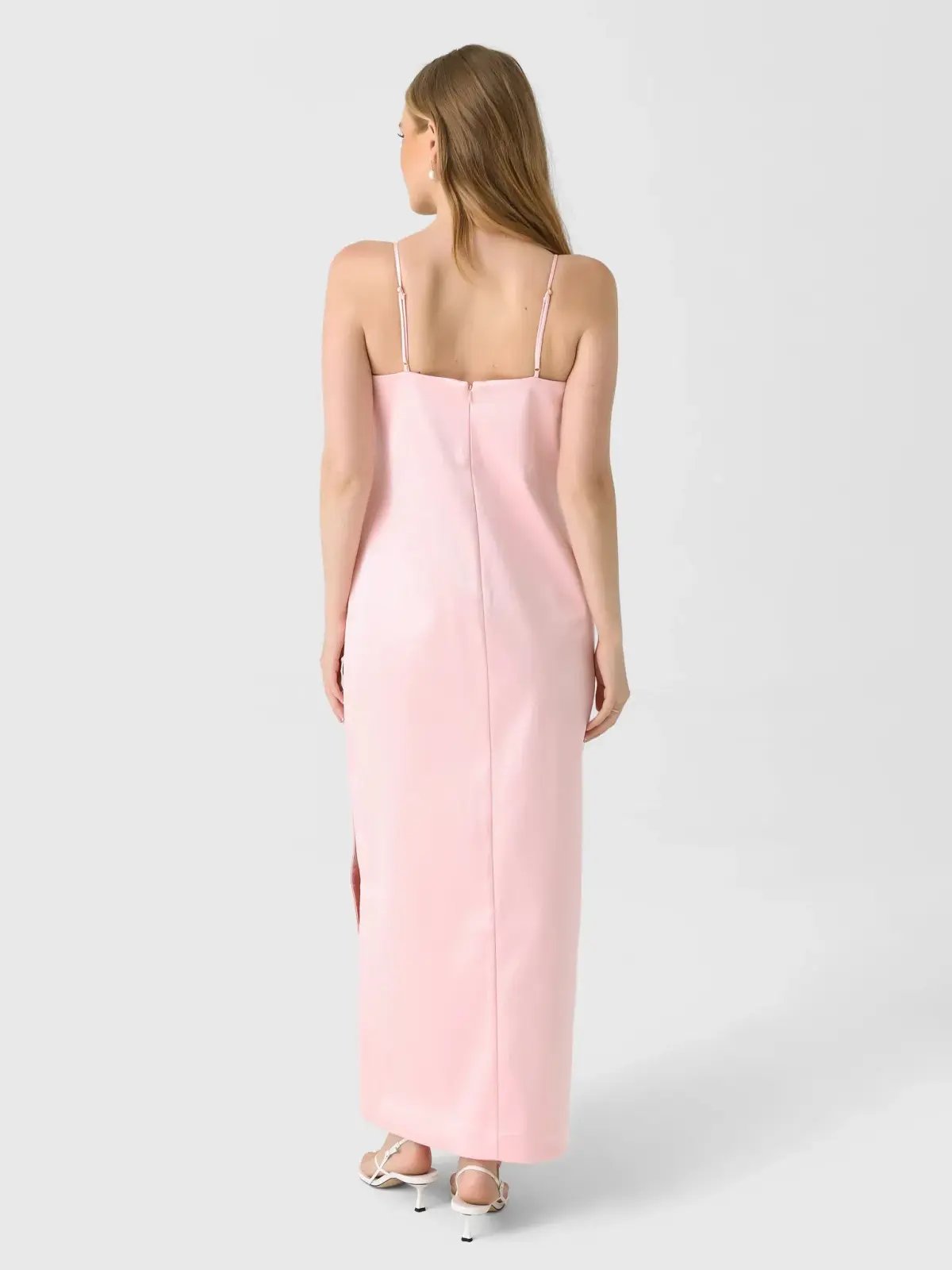 ALEMAIS Cindy Embellished Slip Dress Pink 8 photo 10
