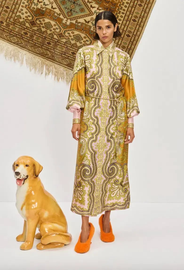 Alemais Clemenza Silk Shirtdress Size 14 photo 2