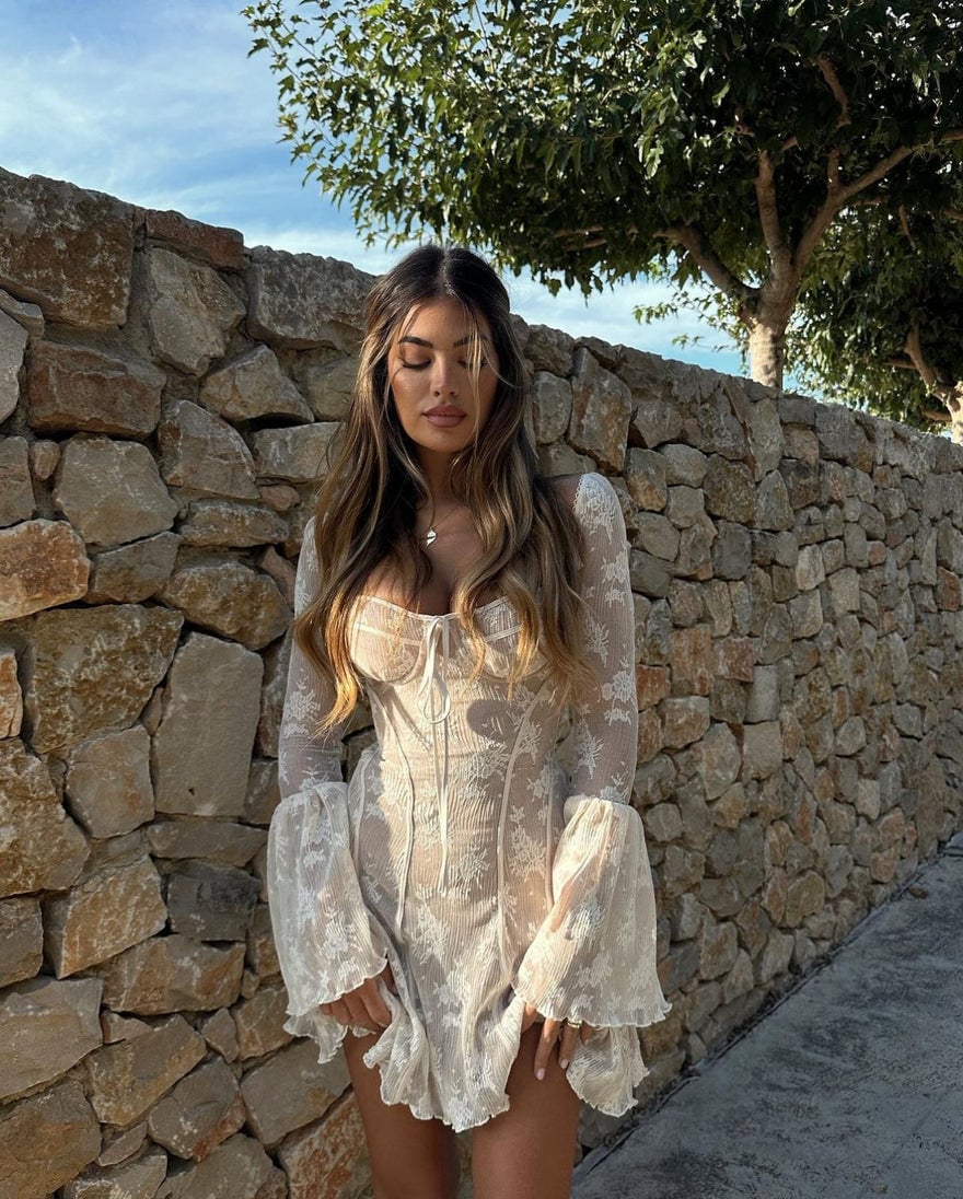 House of CB Analissa Vintage Lace Corset Dress photo 2