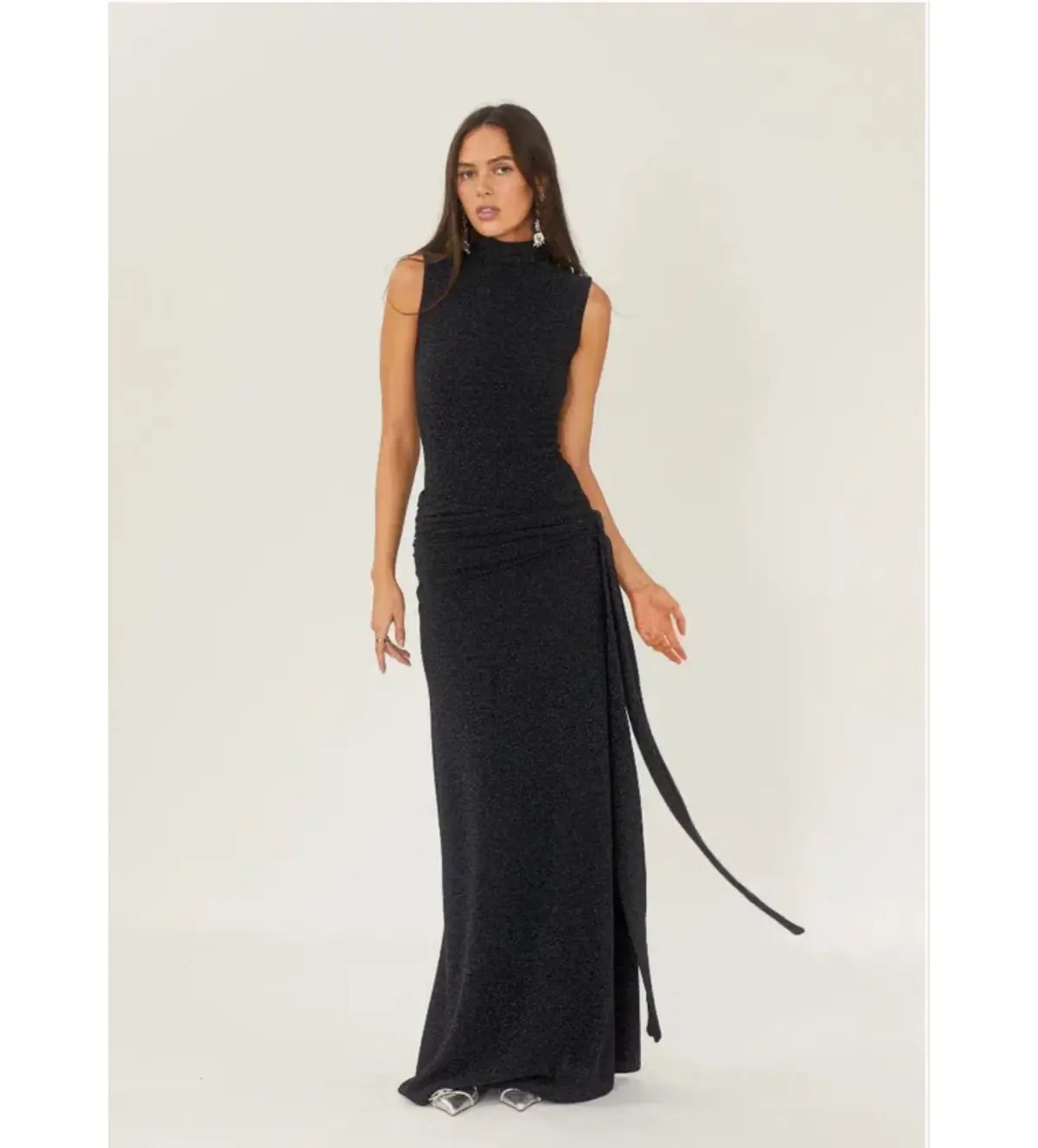 Arcina Ori Monica Maxi Dress Midnight Blue Size 6/XS photo 2