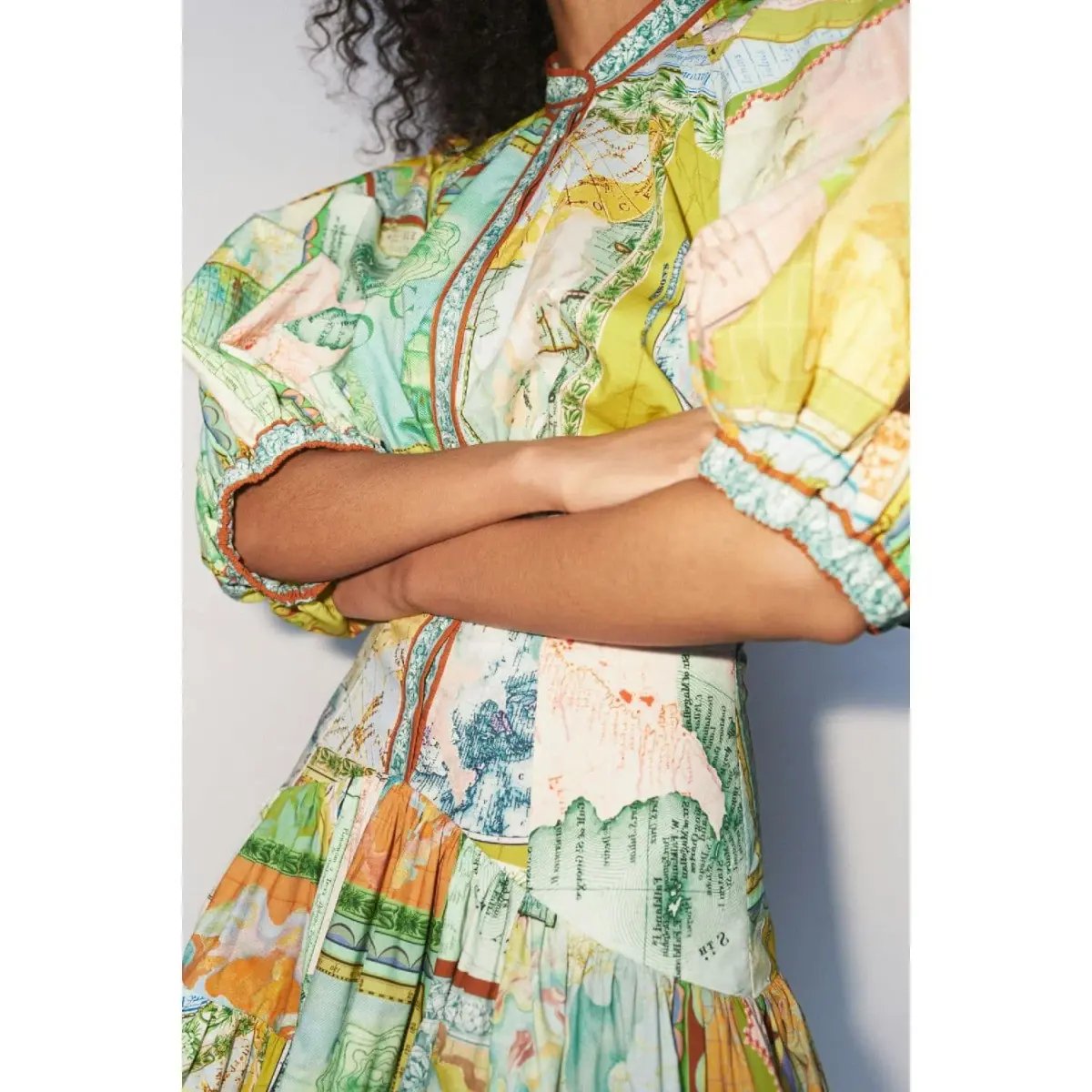 Alemais Atlas Mini Dress Multi Size AU 12 photo 2