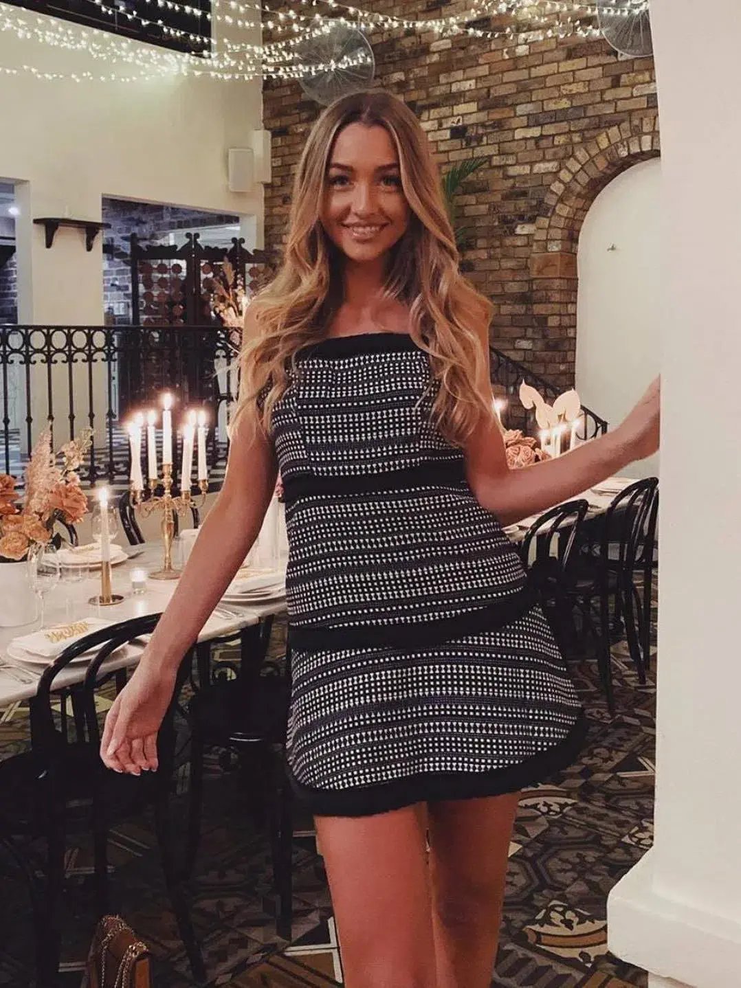Sheike Reality Mini Dress Print Size 6 photo 3